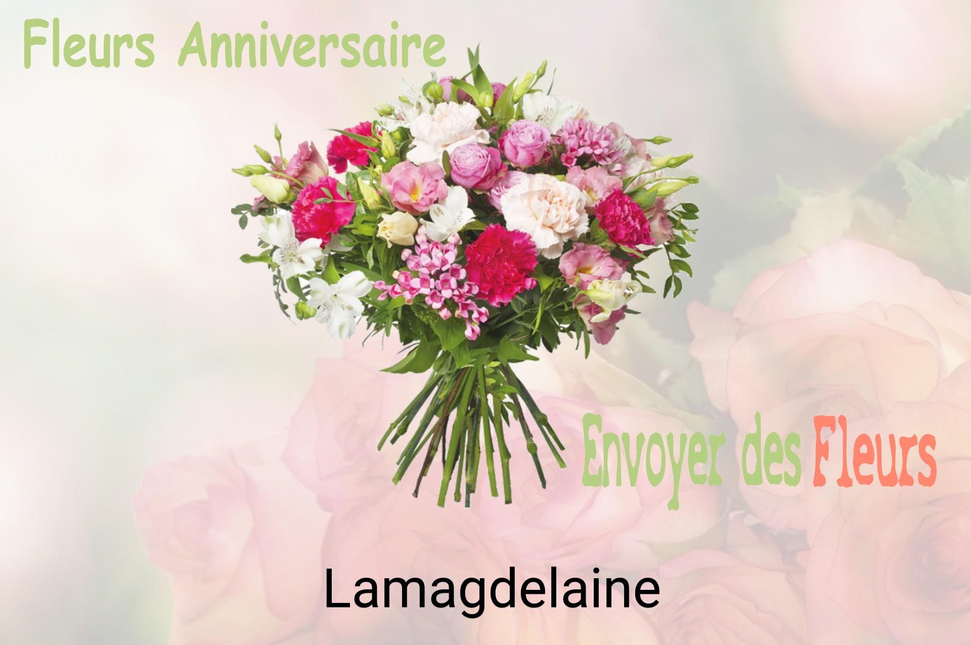 Bouquet de fleurs d’anniversaire livré à Lamagdelaine