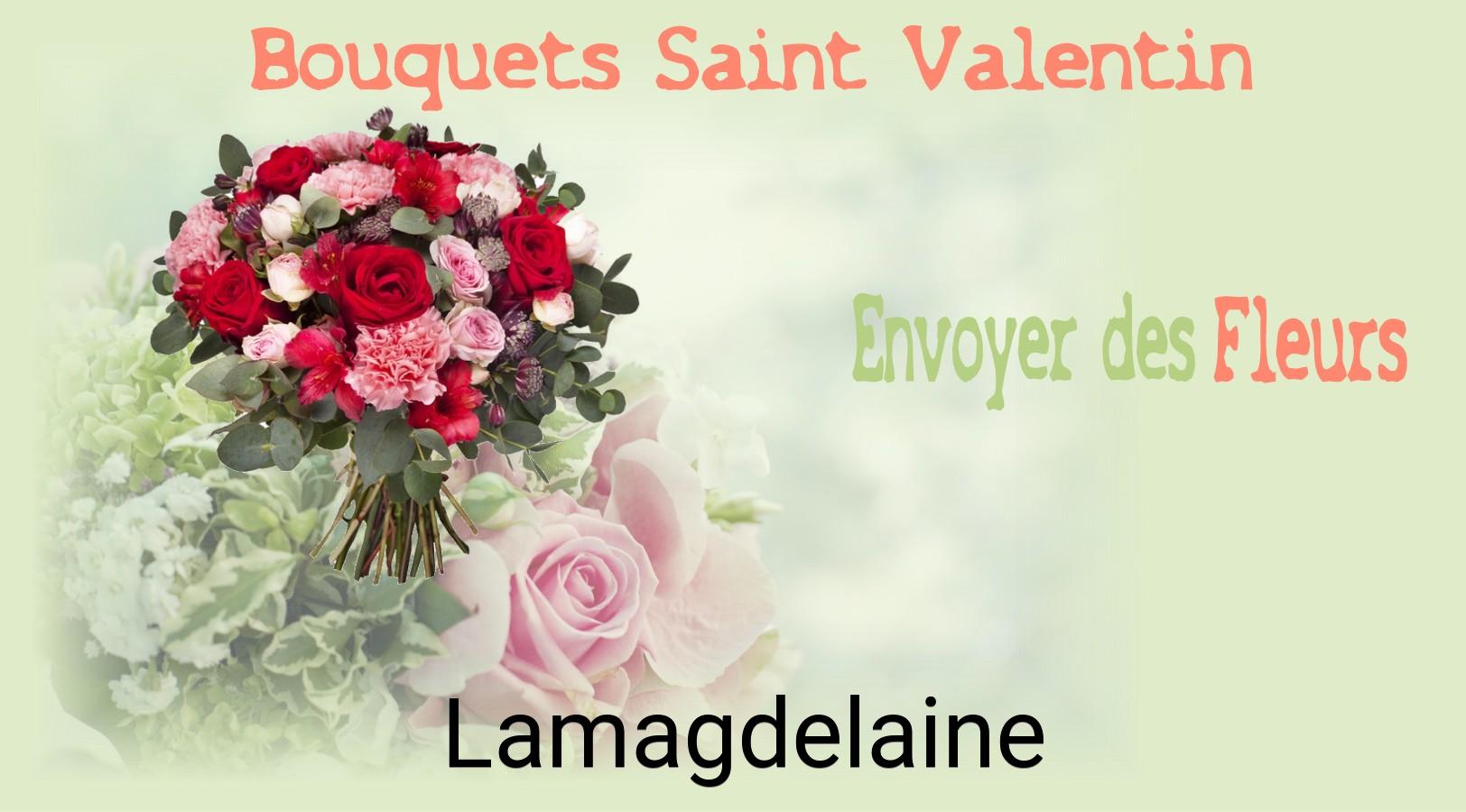 Roses de Saint-Valentin livrées à Lamagdelaine